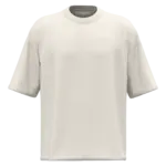 NS351 - Duurzaam uniseks T-shirt met oversized fit, ivory — productfoto 2