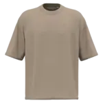 NS351 - Duurzaam uniseks T-shirt met oversized fit, wet sand — productfoto 4