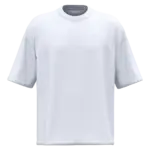 NS351 - Duurzaam uniseks T-shirt met oversized fit, white — productfoto 5