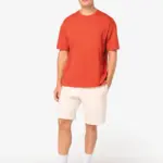 Ecologisch oversized heren T-shirt — productfoto 2