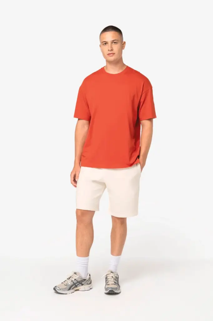 NS352-4_2026 - Hidalgo-werbeartikel Ecologisch oversized heren T-shirt — productfoto 2