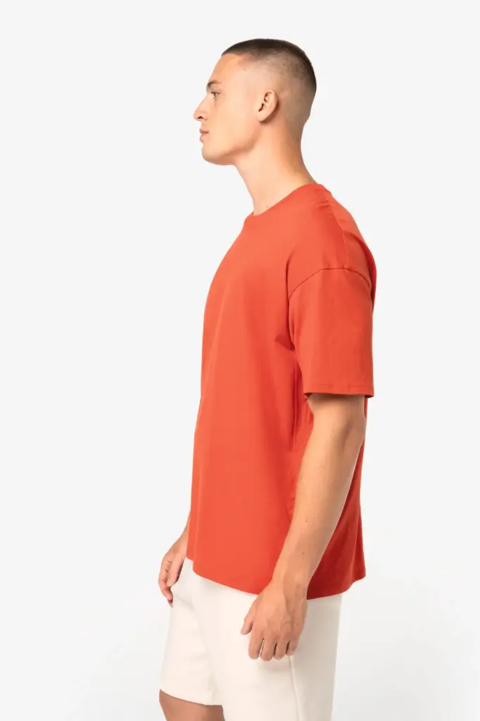 NS352-5_2026 - Hidalgo-werbeartikel Ecologisch oversized heren T-shirt — productfoto 4