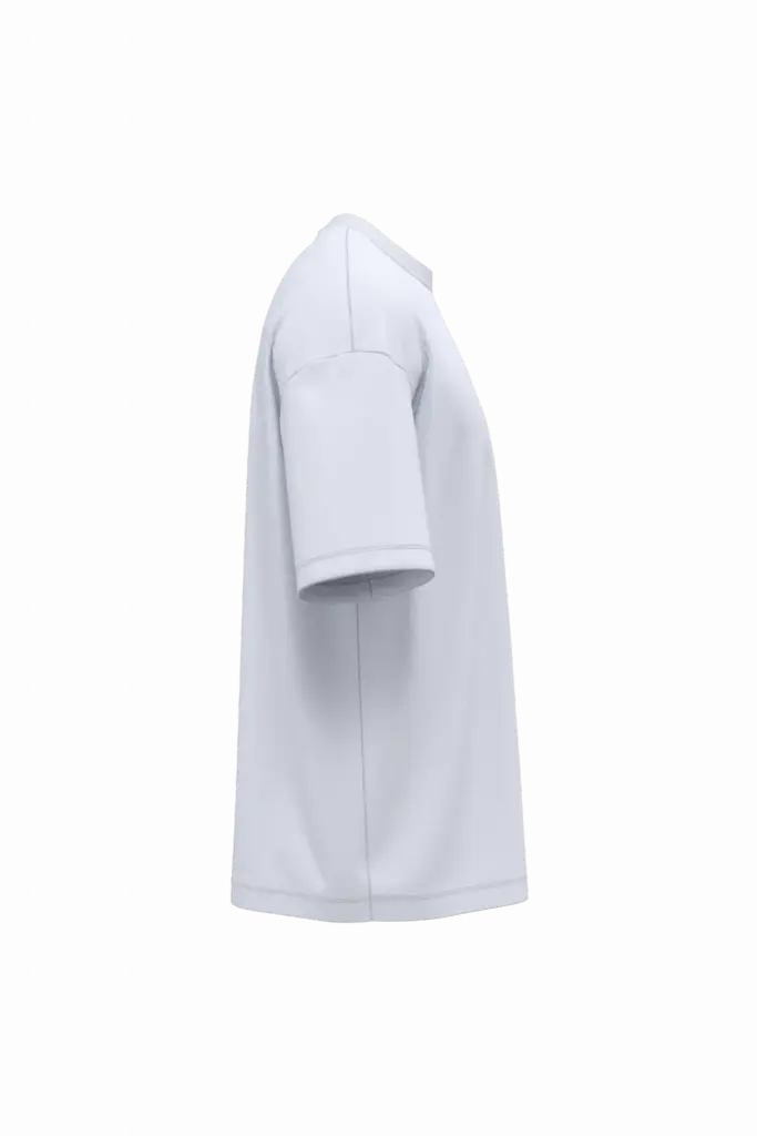 PS_NS352-S_WHITE - Hidalgo-werbeartikel Ecologisch oversized heren T-shirt, white — productfoto 10