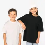 Ecologisch oversized kinder T-shirt