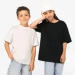 Ecologisch oversized kinder T-shirt — productfoto 3
