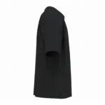 Ecologisch oversized kinder T-shirt, black — productfoto 5