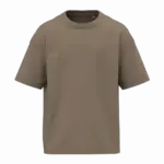 Ecologisch oversized kinder T-shirt, driftwood — productfoto 7