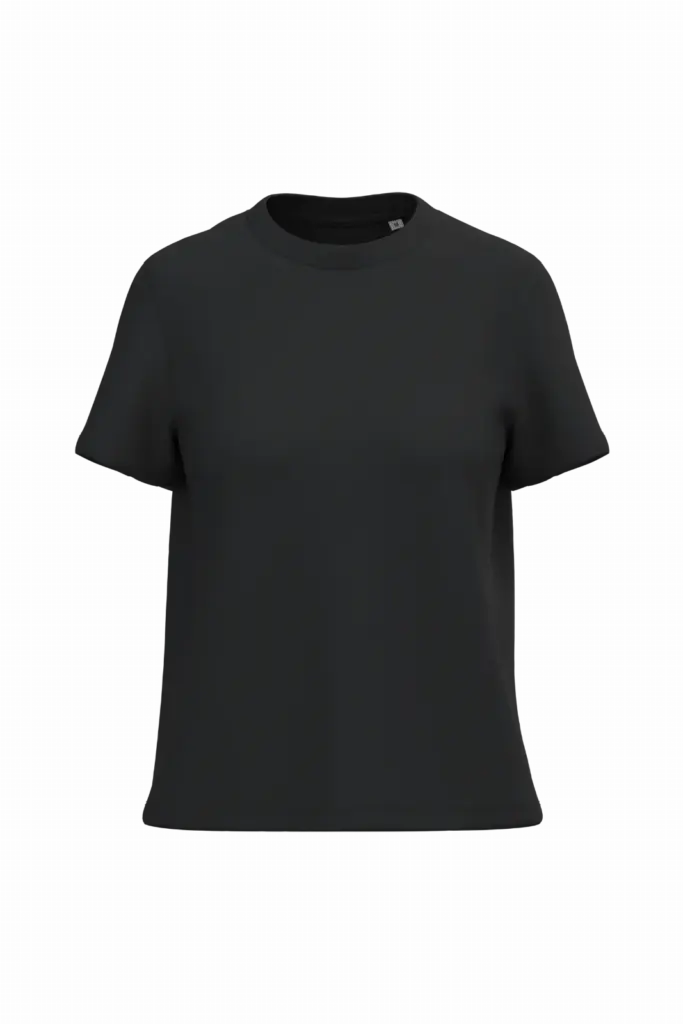 NS365 - Duurzaam dames T-shirt, black — productfoto 2