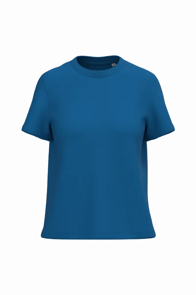NS365 - Duurzaam dames T-shirt, sea blue — productfoto 14