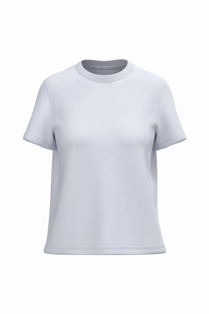 NS365 - Duurzaam dames T-shirt, white — productfoto 17