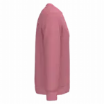 Ecologische uniseks sweater met ronde hals, antique rose — productfoto 7