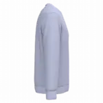 Ecologische uniseks sweater met ronde hals, parma — productfoto 31