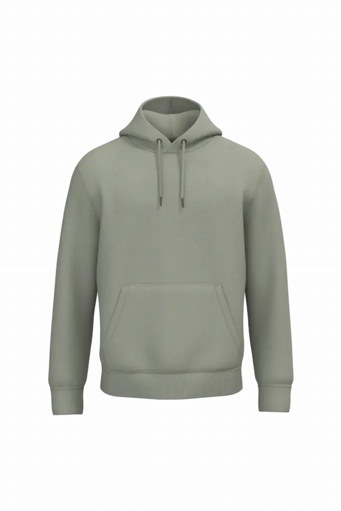 Printed NS401 Organic Hooded Sweatshirt Fleece XXS-4XL — product photo 15