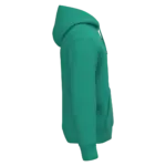 PS_NS401-S_GEMSTONEGREEN - Hidalgo-werbeartikel Ecologische uniseks sweater met capuchon, gemstone green — productfoto 18