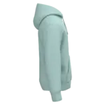 PS_NS401-S_JADEGREEN - Hidalgo-werbeartikel Ecologische uniseks sweater met capuchon, jade green — productfoto 22
