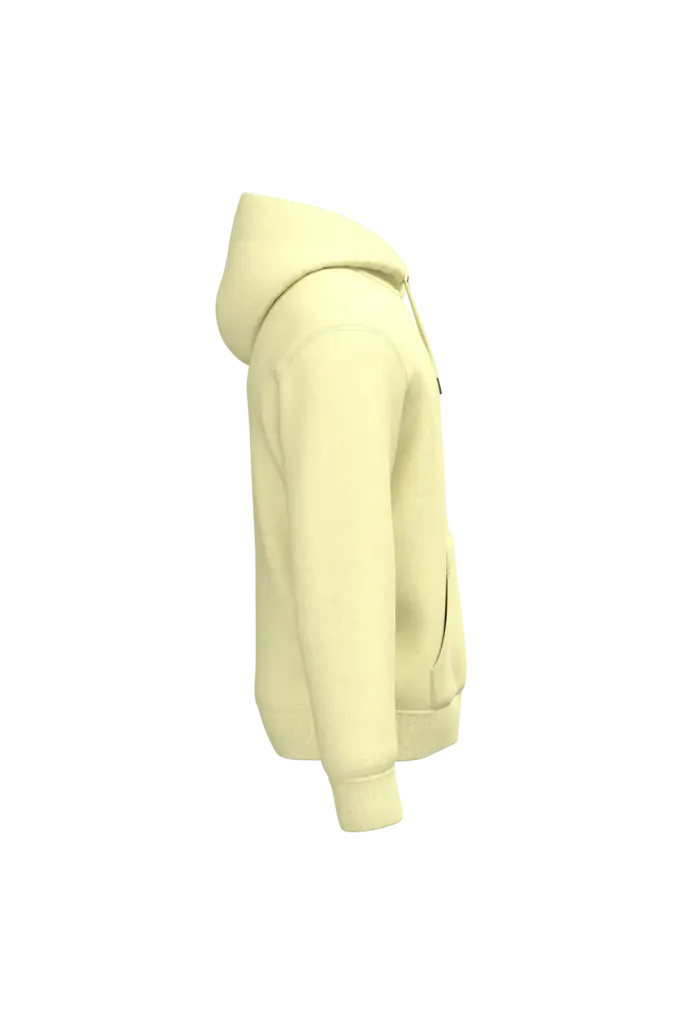PS_NS401-S_LEMONCITRUS - Hidalgo-werbeartikel Ecologische uniseks sweater met capuchon, lemon citrus — productfoto 23