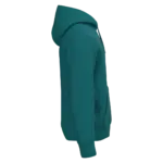 PS_NS401-S_PEACOCKGREEN - Hidalgo-werbeartikel Ecologische uniseks sweater met capuchon, peacock green — productfoto 32