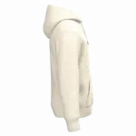 PS_NS401-S-2_RAWNATURAL - Hidalgo-werbeartikel Ecologische uniseks sweater met capuchon, raw natural — productfoto 36