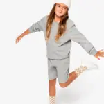 Ecologische kindersweater met ronde hals — productfoto 2