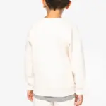 Ecologische kindersweater met ronde hals — productfoto 4