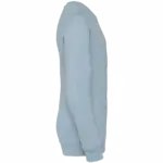 Ecologische kindersweater met ronde hals, aquamarine — productfoto 5