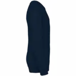 Ecologische kindersweater met ronde hals, navy blue — productfoto 12