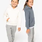 NS404_2024 - Hidalgo-werbeartikel Ecologische kindersweater met capuchon