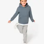 Ecologische kindersweater met capuchon — productfoto 2