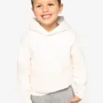 Ecologische kindersweater met capuchon — productfoto 3