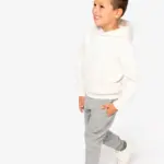 Ecologische kindersweater met capuchon — productfoto 4