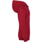 PS_NS404-S-2_HIBISCUSRED - Hidalgo-werbeartikel Ecologische kindersweater met capuchon, hibiscus red — productfoto 7