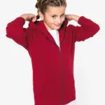 Ecologisch kindersweatvest met capuchon — productfoto 4