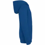 Ecologisch kindersweatvest met capuchon, sea blue — productfoto 12