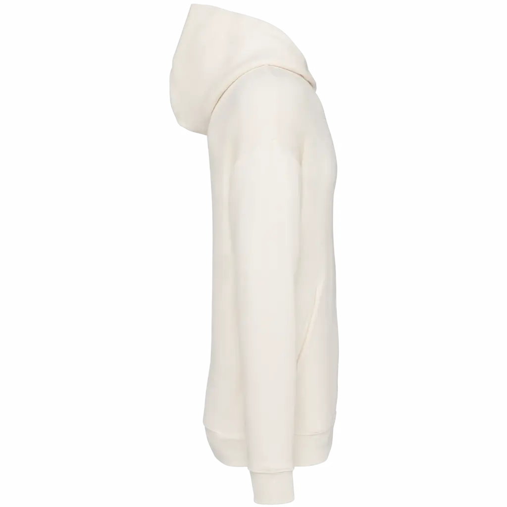 PS_NS408-S-2_IVORY - Hidalgo-werbeartikel Ecologische uniseks oversized sweater met capuchon, ivory — productfoto 12