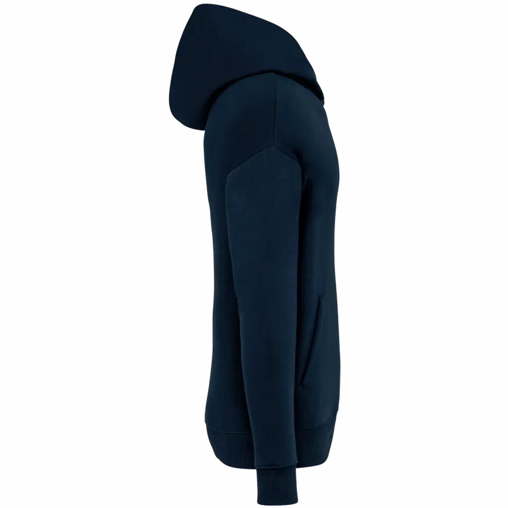 PS_NS408-S-2_NAVYBLUE - Hidalgo-werbeartikel Ecologische uniseks oversized sweater met capuchon, navy blue — productfoto 14