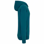 PS_NS408-S_PEACOCKGREEN - Hidalgo-werbeartikel Ecologische uniseks oversized sweater met capuchon, peacock green — productfoto 16