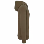 PS_NS408-S_TOFFEE - Hidalgo-werbeartikel Ecologische uniseks oversized sweater met capuchon, toffee — productfoto 18