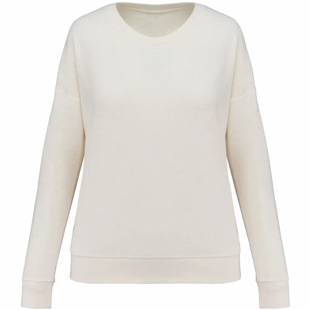 Damen Sweatshirt bedrucken NS413 Bio Frottee XS S M L XL — Produktfoto 7