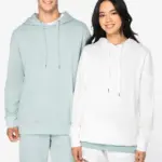 NS416-7_2023 - Hidalgo-werbeartikel Ecologische uniseks sweater met capuchon French Terry