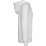 Ecologische uniseks sweater met rits en capuchon French Terry, washed ivory — productfoto 6