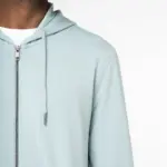 Heren sweatvest met capuchon en rits — productfoto 4