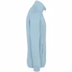 Sweatvest met opstaande kraag, aquamarine