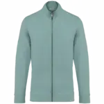 Sweatvest met opstaande kraag, jade green — productfoto 4
