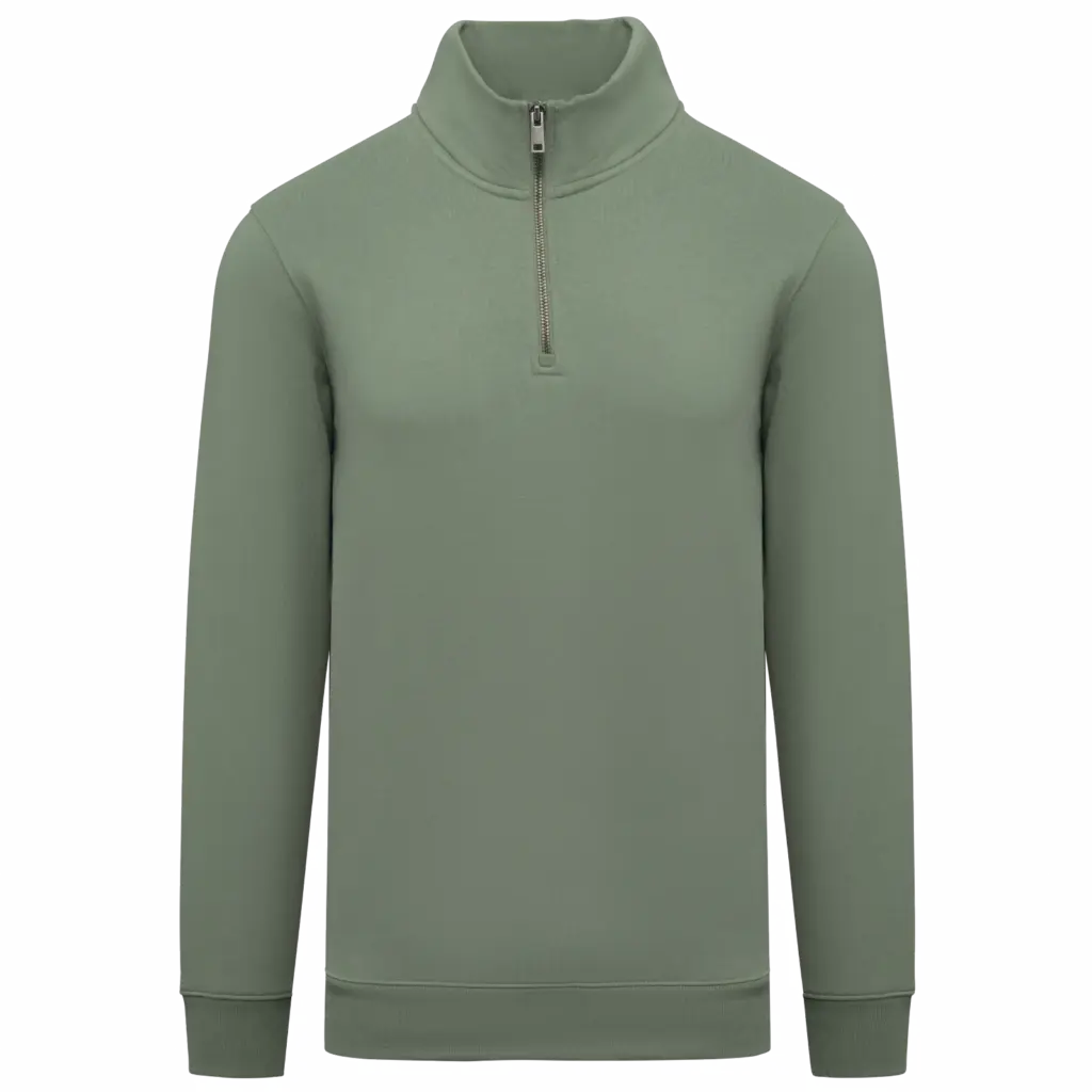 Custom Men's Sweater NS428 Quarter Zip Organic Cotton XS-3XL — product photo 9
