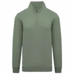 Custom Men's Sweater NS428 Quarter Zip Organic Cotton XS-3XL — product photo 9