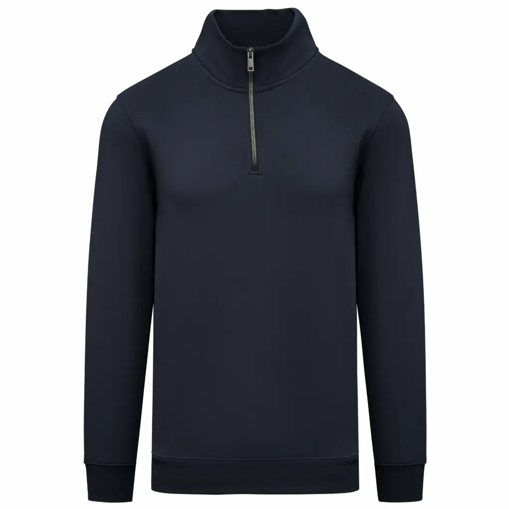 Custom Men's Sweater NS428 Quarter Zip Organic Cotton XS-3XL — product photo 10