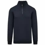 Custom Men's Sweater NS428 Quarter Zip Organic Cotton XS-3XL — product photo 10