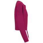 PS_NS429-S_CHERRYPURPLE - Hidalgo-werbeartikel Ecologische cropped damessweater met ronde hals, cherry purple — productfoto 7