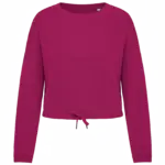Cropped Damen Sweater bedrucken NS429 Bio Oversized XS-XL — Produktfoto 8