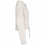 PS_NS429-S-2_IVORY - Hidalgo-werbeartikel Ecologische cropped damessweater met ronde hals, ivory — productfoto 8